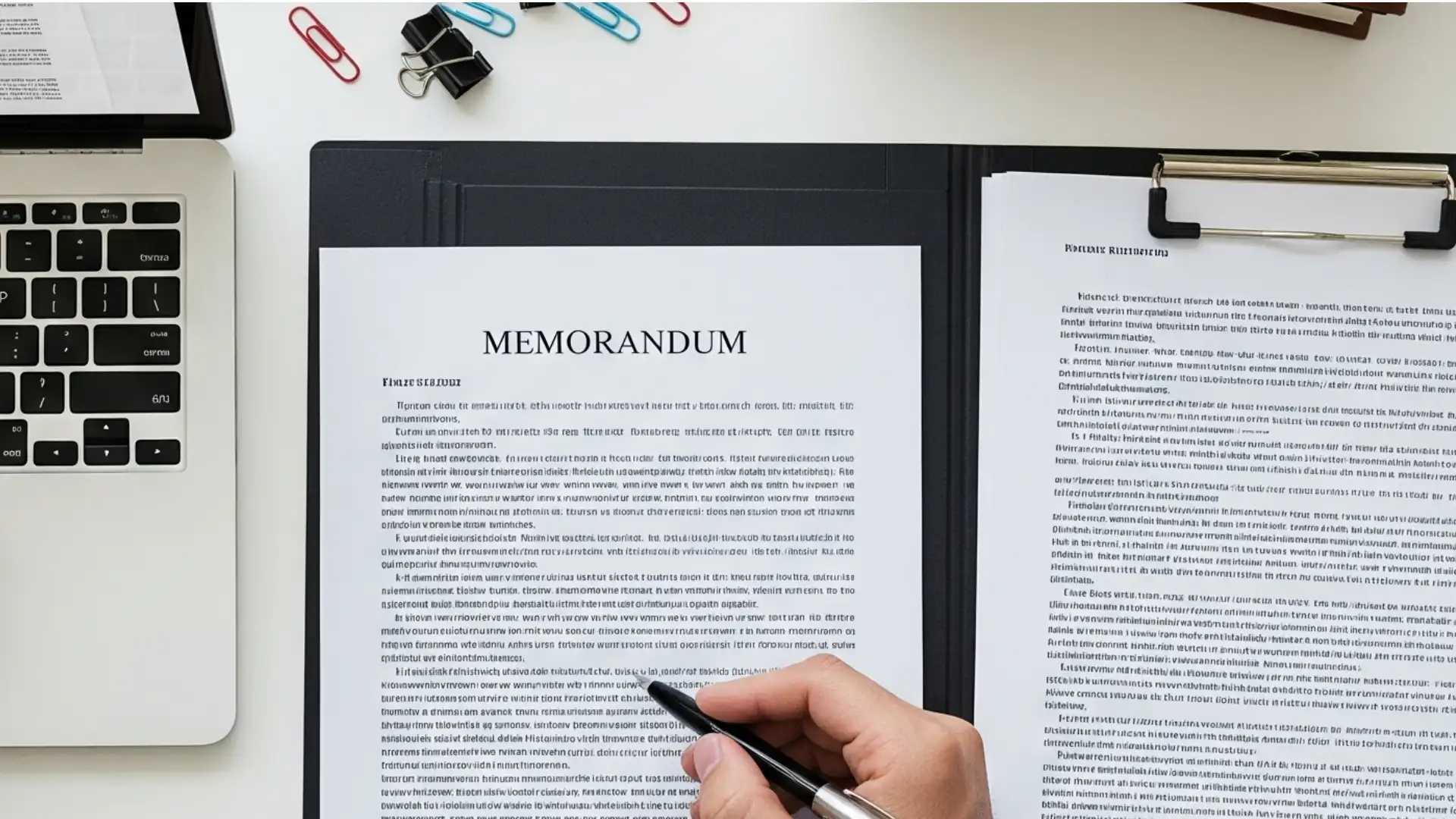 Memorandum Drafting