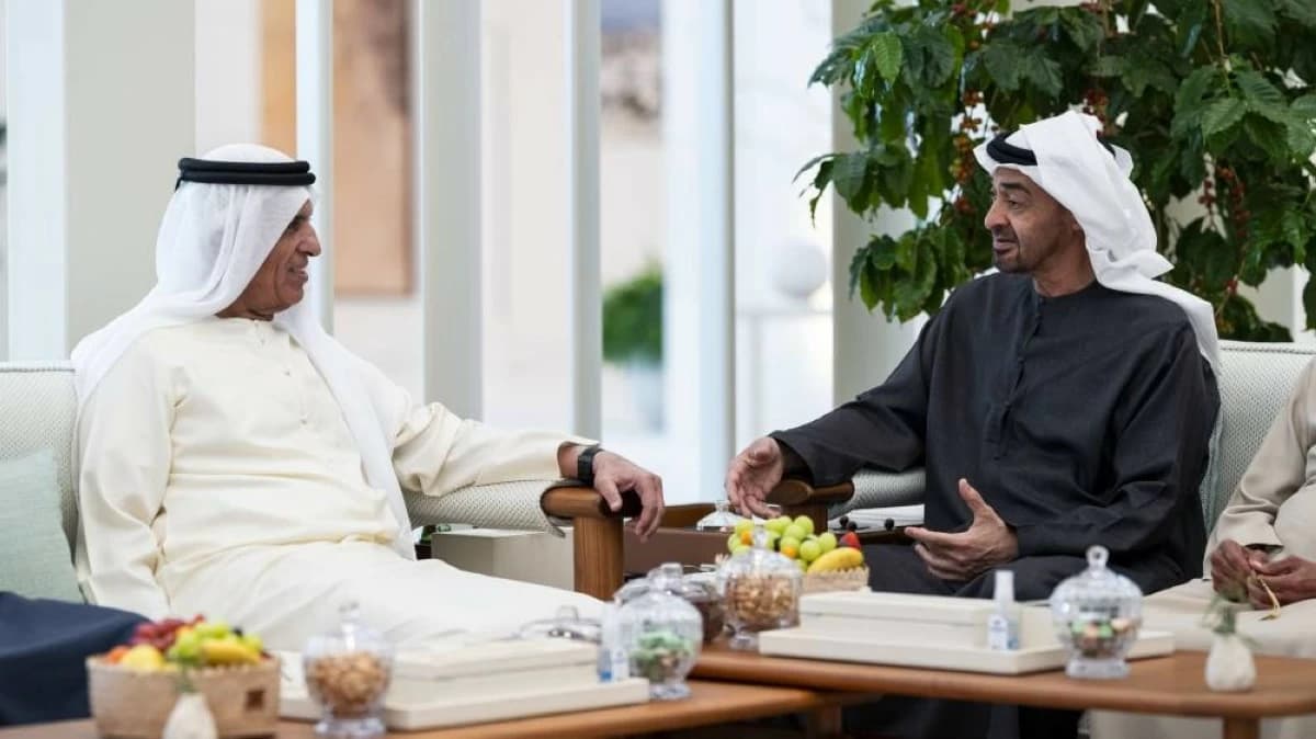 UAE President receives Ruler of Ras Al Khaimah and Crown Prince