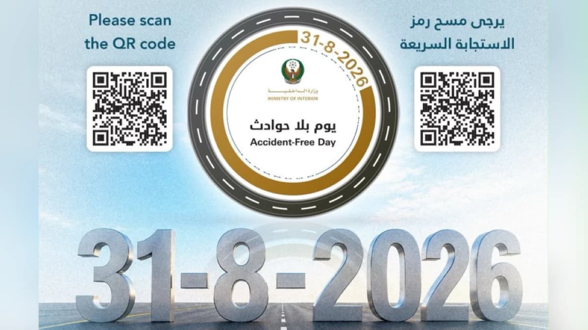 How to sign the UAE's Accident-Free Day pledge and get four black points removed