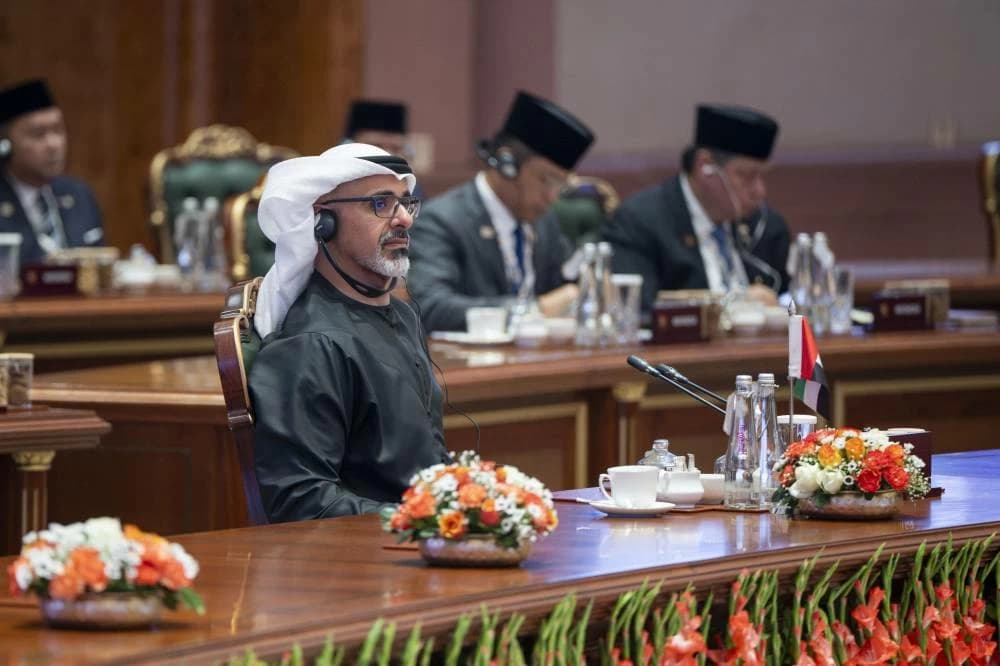 Crown Prince of Abu Dhabi Sheikh Khaled bin Mohamed leads UAE delegation at 18th BRICS Summit