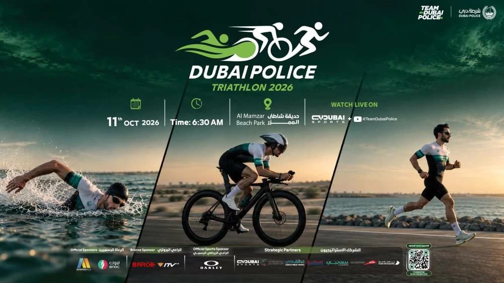 Dubai Police Triathlon makes Dubai debut with World Championship qualification at stake