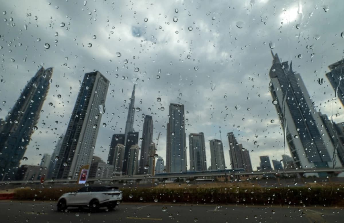 Grab your umbrellas and a hot chocolate: A rainy and windy spring weekend is heading for the UAE