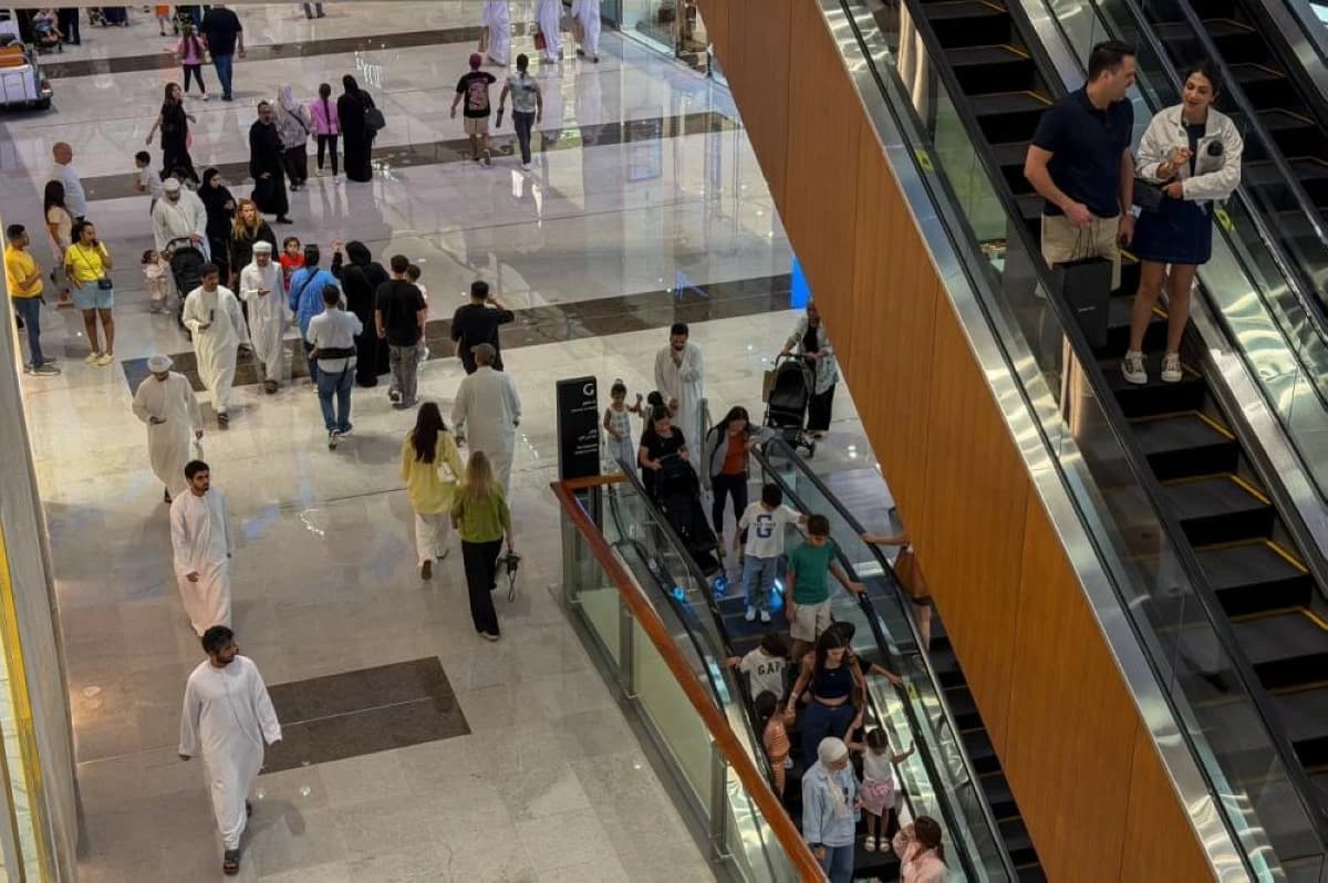 UAE embraces Eid spirit with dazzling lights, bustling markets