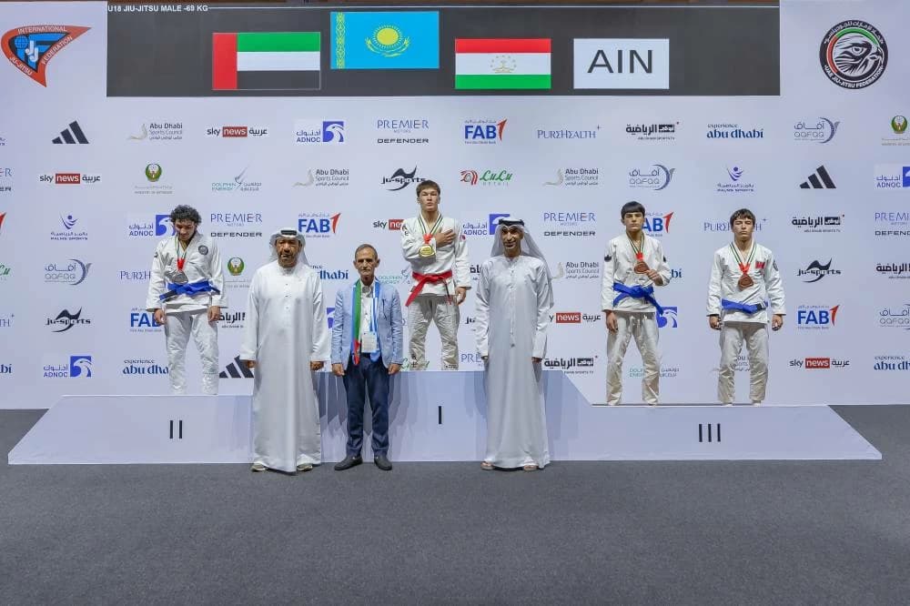 UAE wins 13 medals in 2026 Jiu-Jitsu World Championship