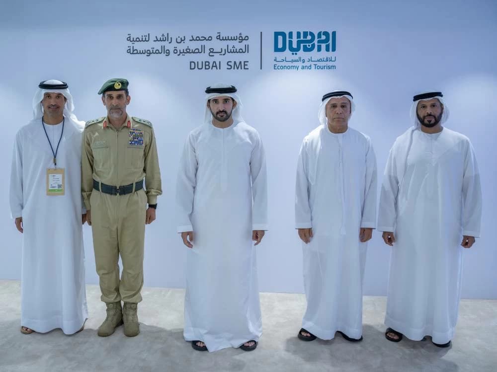 Hamdan bin Mohammed recognises entities that empowered businesses through Dubai SME’s Emirati Supplier Programme
