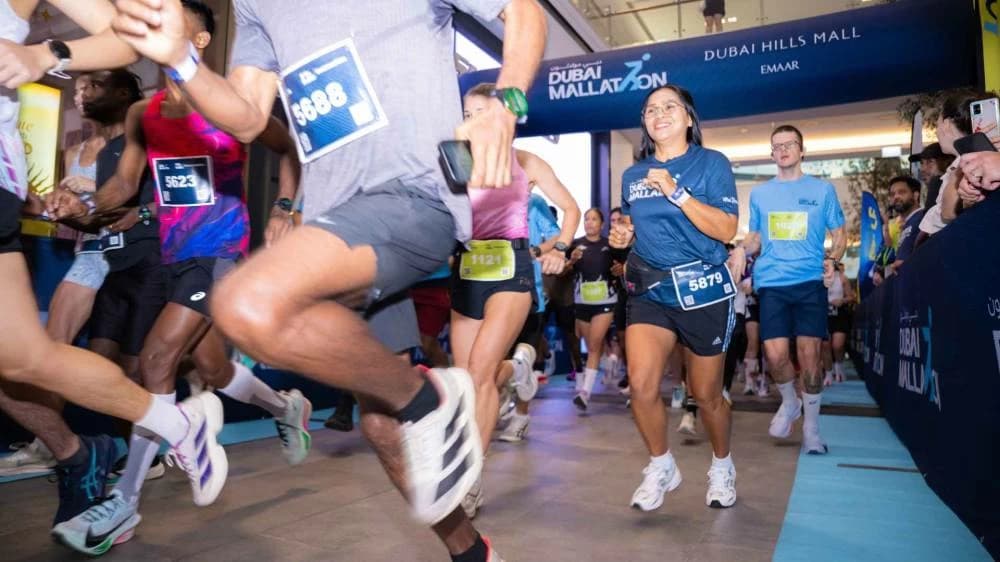 Dubai Mallathon concludes second edition with record turnout of more than 160,000 participants