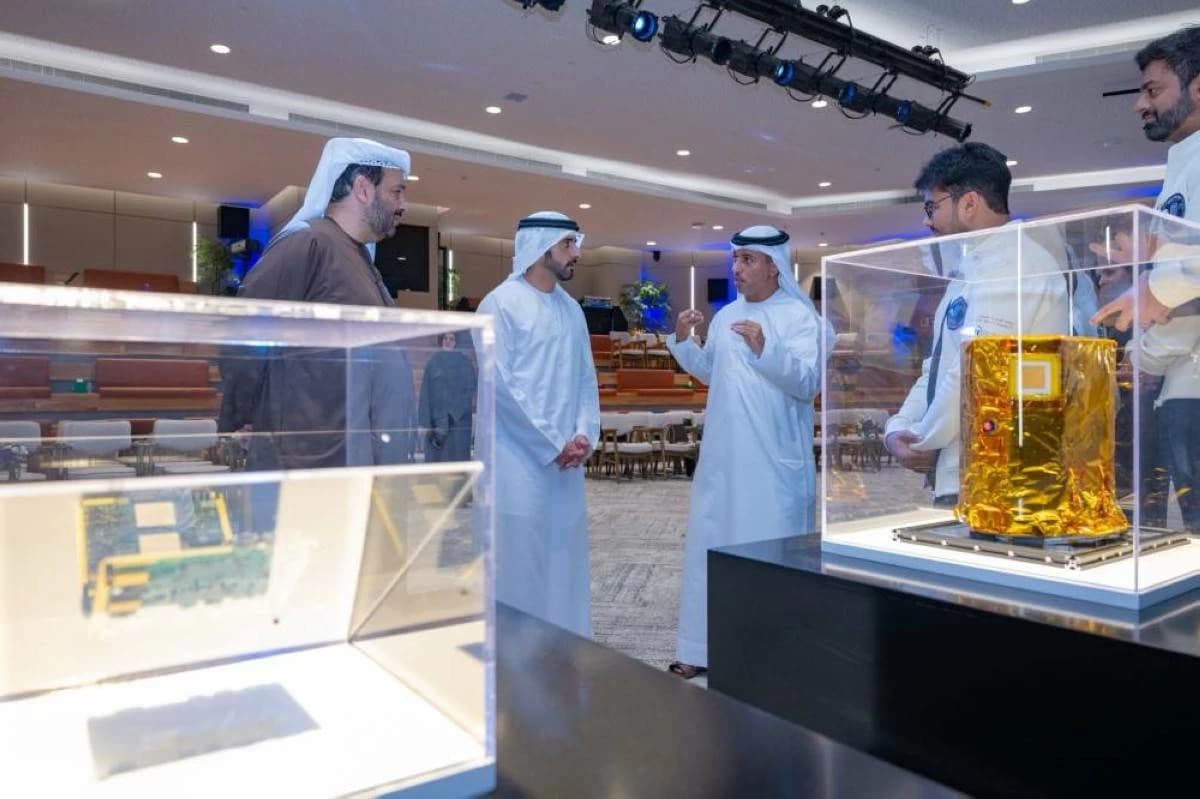 Hamdan bin Mohammed unveils UAE asteroid belt mission lander